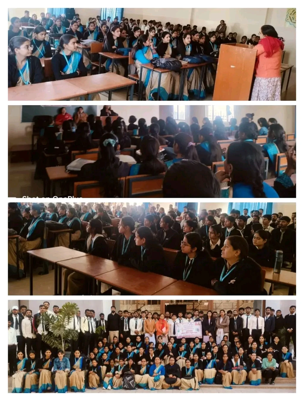 छात्र–छात्राओं को कानूनी अधिकार, सुरक्षा कानून और सरकारी योजनाओं की दी विस्तृत जानकारी
