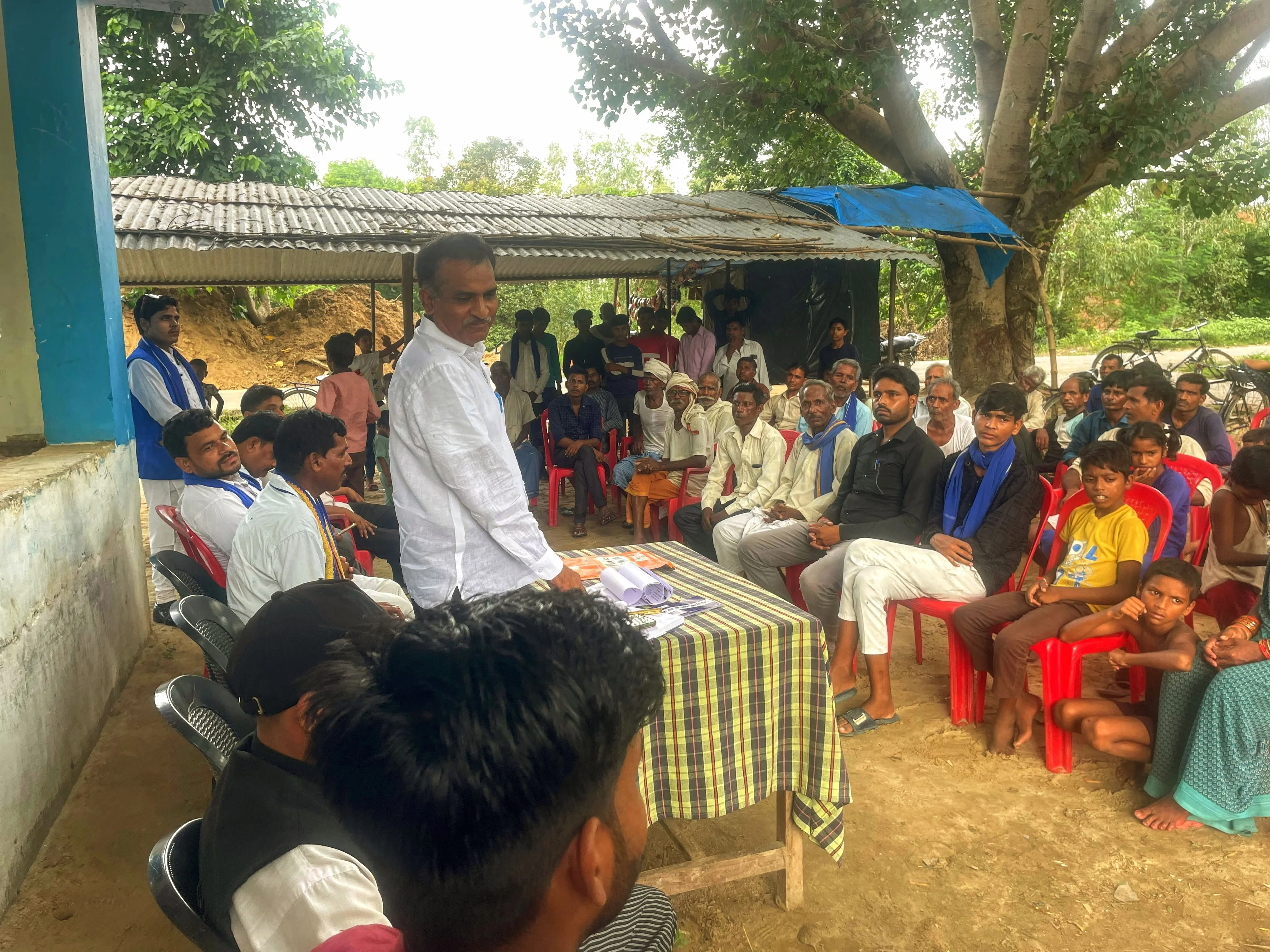 तहसील के ग्राम टण्ड़वा में भीम आर्मी भारत एकता मिशन और आज़ाद समाज पार्टी का सदस्यता अभियान