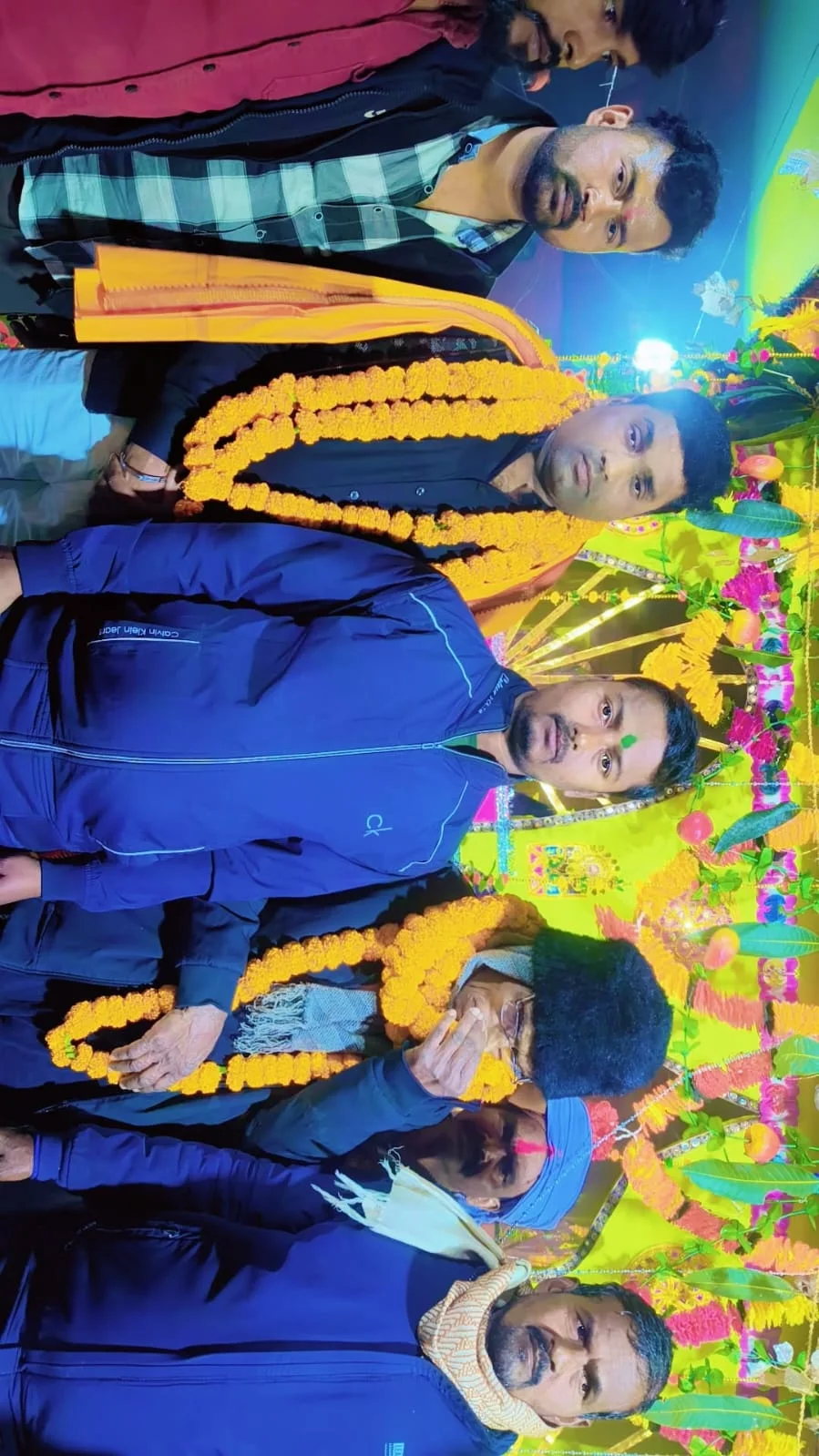 मंडली नीरपुर से मणिलाल महंत मिथिलेश महंत गवास से चंदन भागलपुर से सौरव महंत
