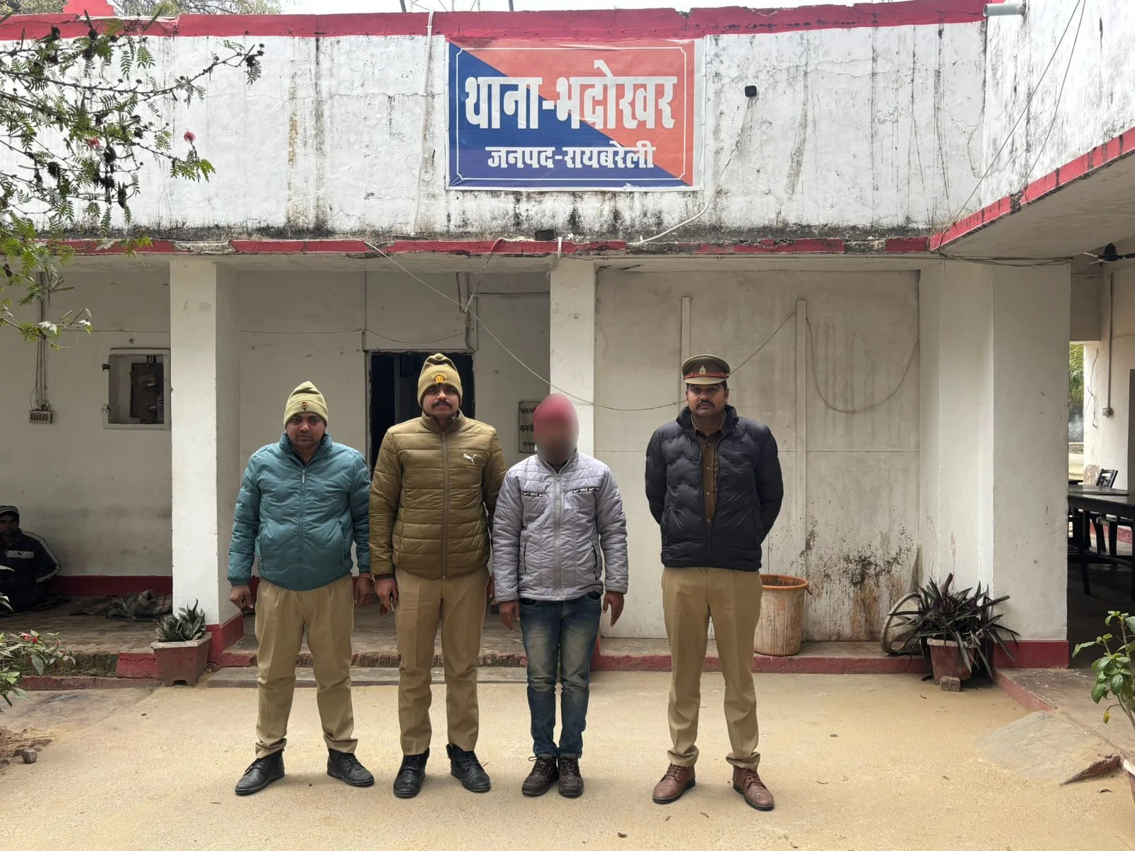 नाबालिग से दुष्कर्म के वांछित अभियुक्त को पुलिस ने किया गिरफ्तार