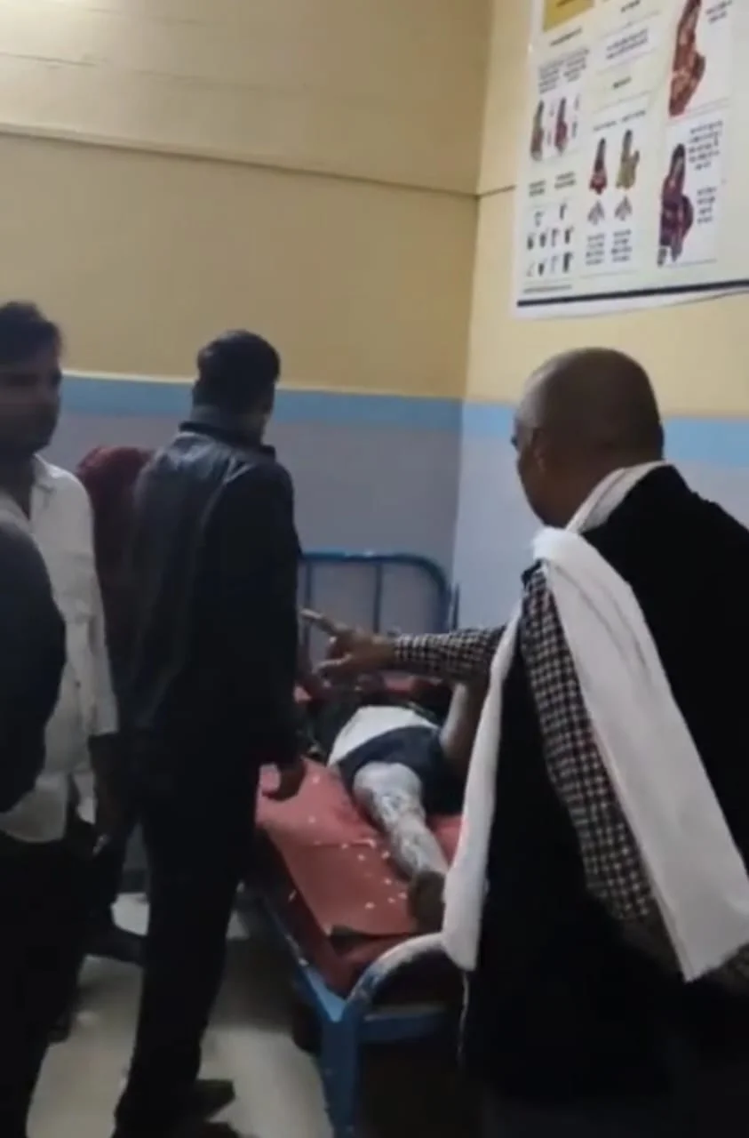 33 हजार वोल्ट लाइन की चपेट में आया कारीगर