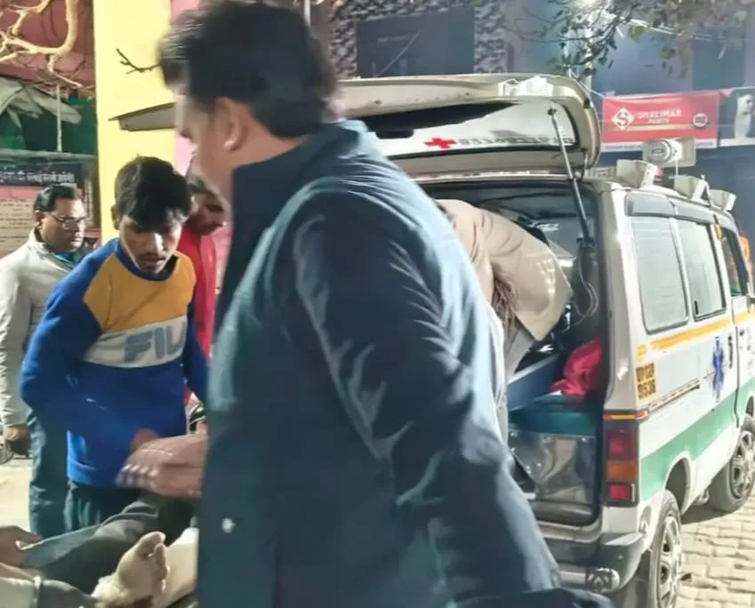 डायल 112 की मदद से अस्पताल पहुंचाया गया