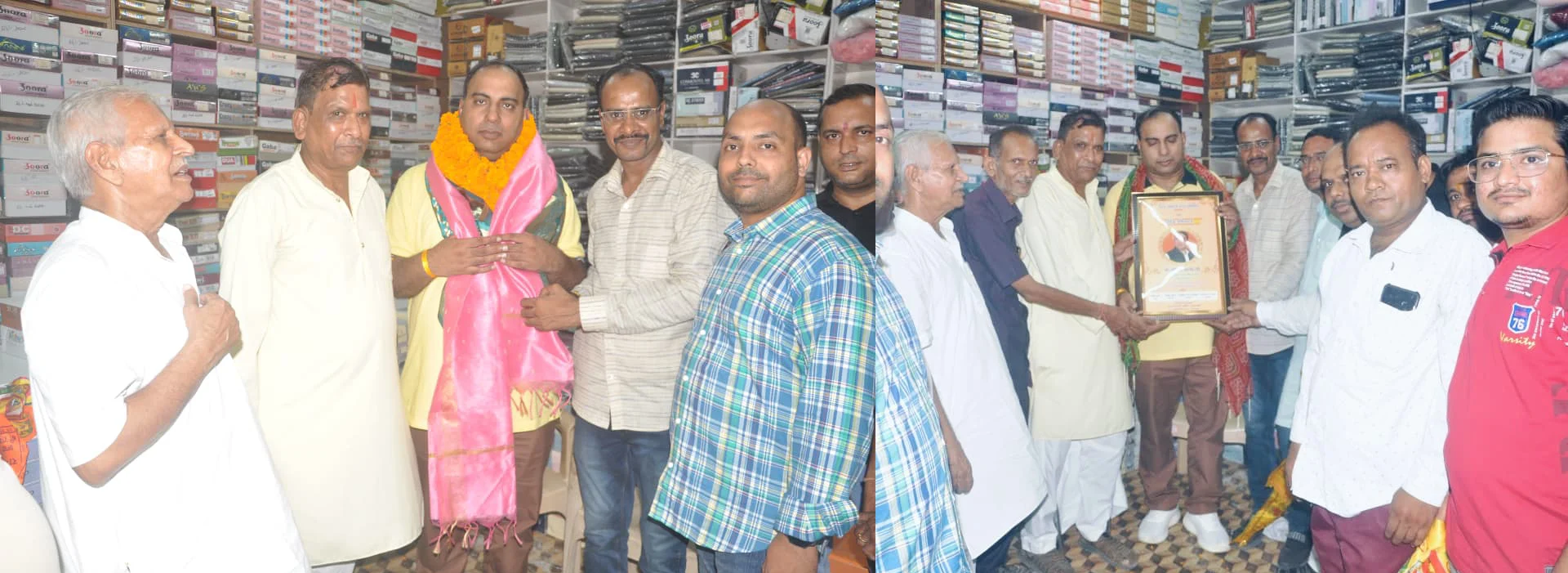 उदयपुर फाइल्स फिल्म के निर्माता का गाजियाबाद आगमन पर समिति ने पटका, पुष्पमाला और प्रतीक चिन्ह देकर किया स्वागत