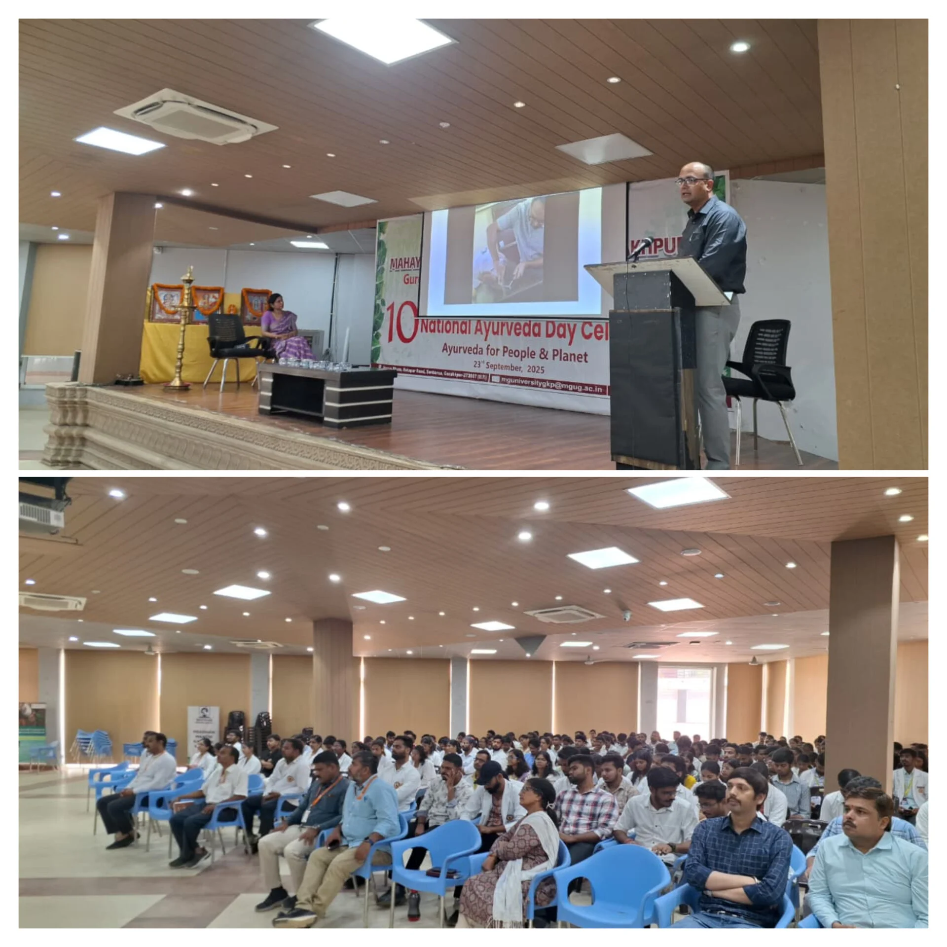 वैद्य त्रिपाठी ने कहा- आयुर्वेद केवल घरेलू नुस्खों तक सीमित नहीं, सही आहार, व्यायाम और दिनचर्या से रोगों से बचाव संभव