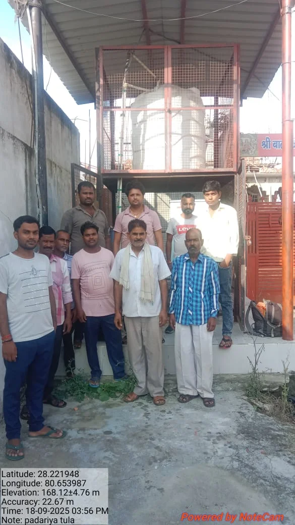 भक्तों और ग्रामवासियों ने कुमार गौरव शुक्ल के प्रयासों को सराहा