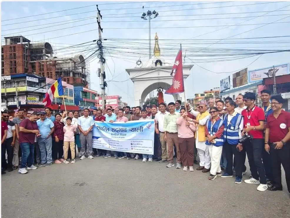 समाजिक कार्यकर्ताओं और व्यापारियों ने लिया हिस्सा