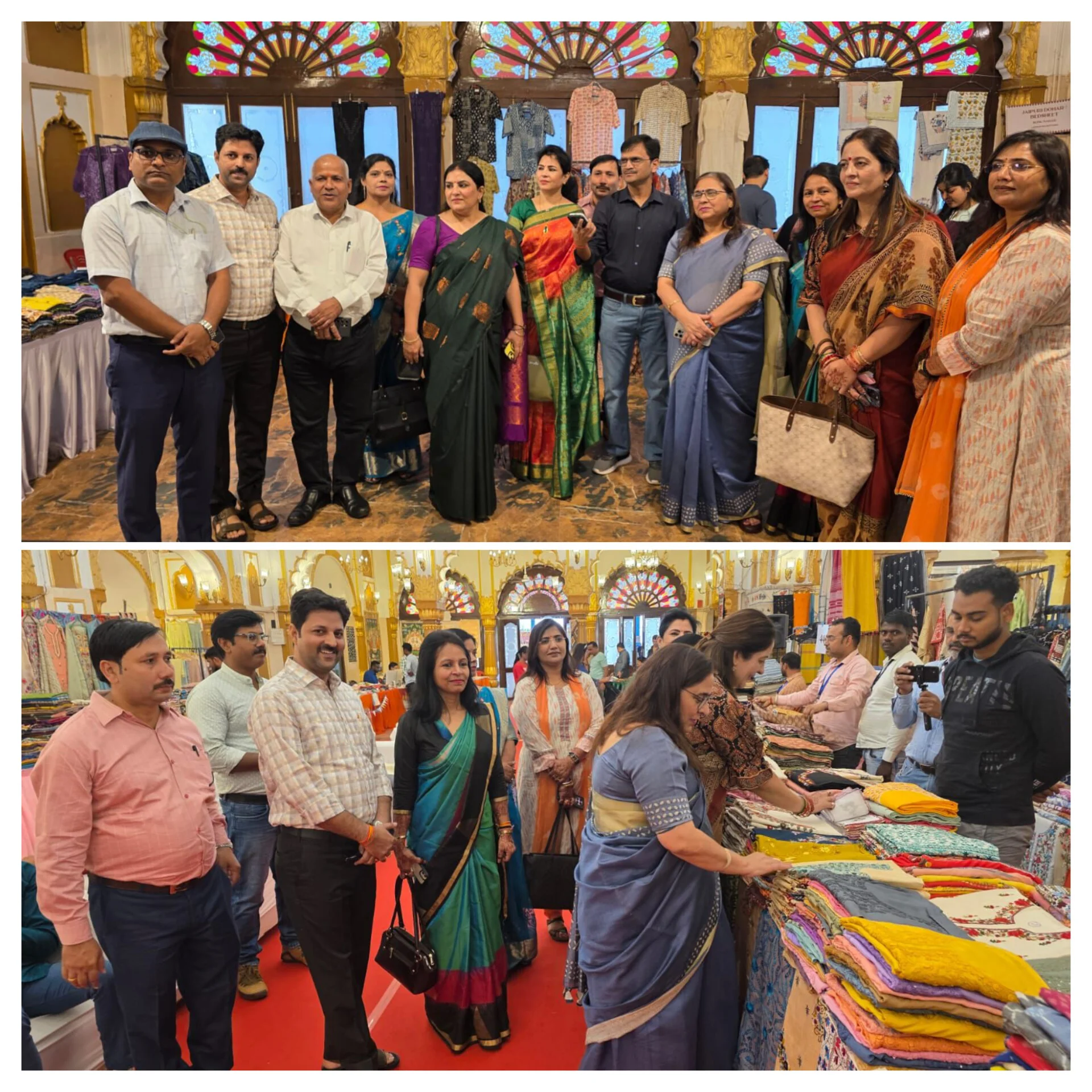 लखनऊ में आयोजित ग्रामश्री और क्राफ्ट रूट्स प्रदर्शनी में विश्वविद्यालय प्रतिनिधिमंडल ने भारतीय हस्तकला, कौशल विकास और महिला उद्यमिता के अवसरों का अध्ययन किया