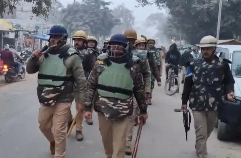 CO नीतिश गर्ग ने चलाया पैदल गश्त व चेकिंग अभियान