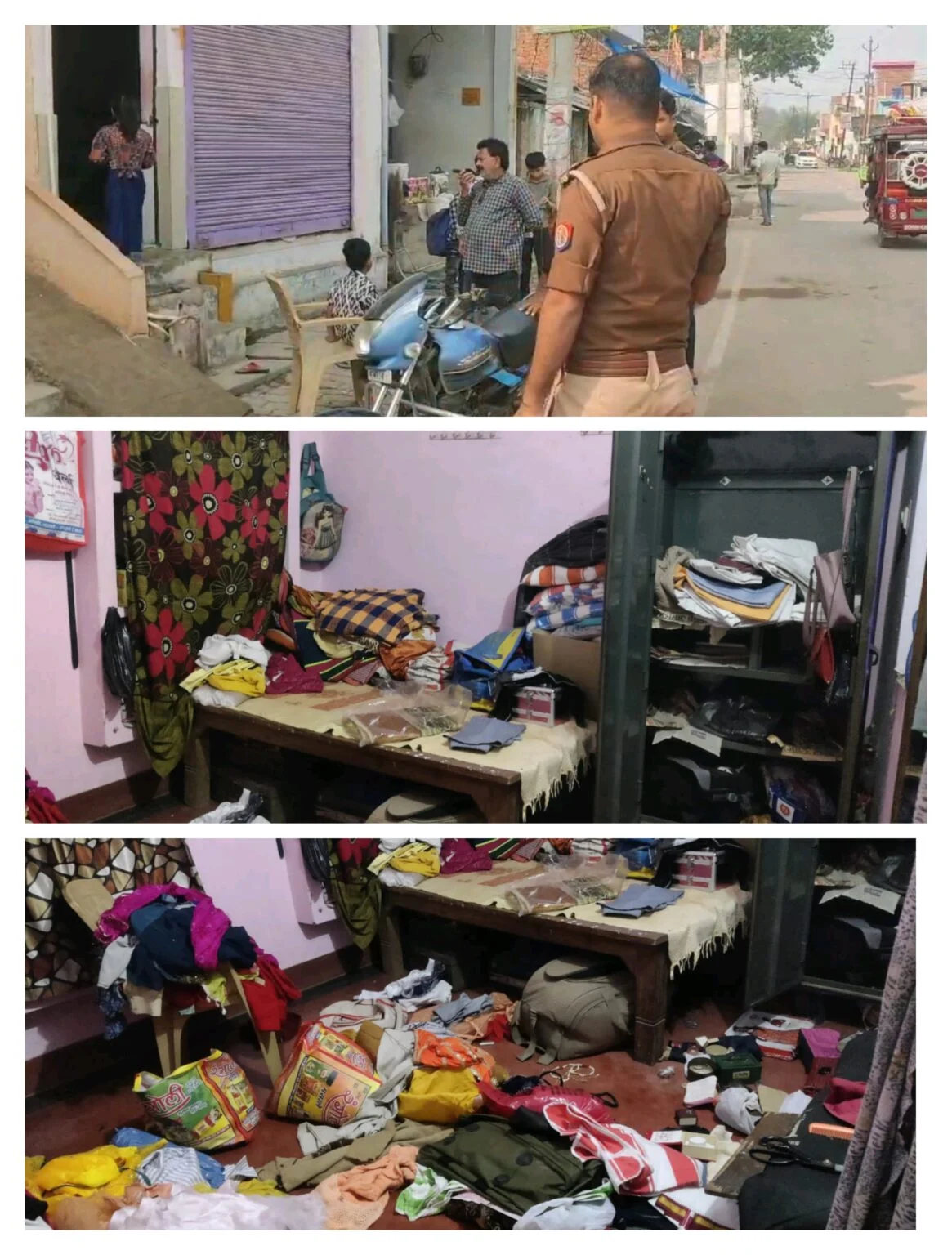 पुलिस चौकी से 200 मीटर दूर सूने घर में लाखों की चोरी, जांच में जुटी पुलिस