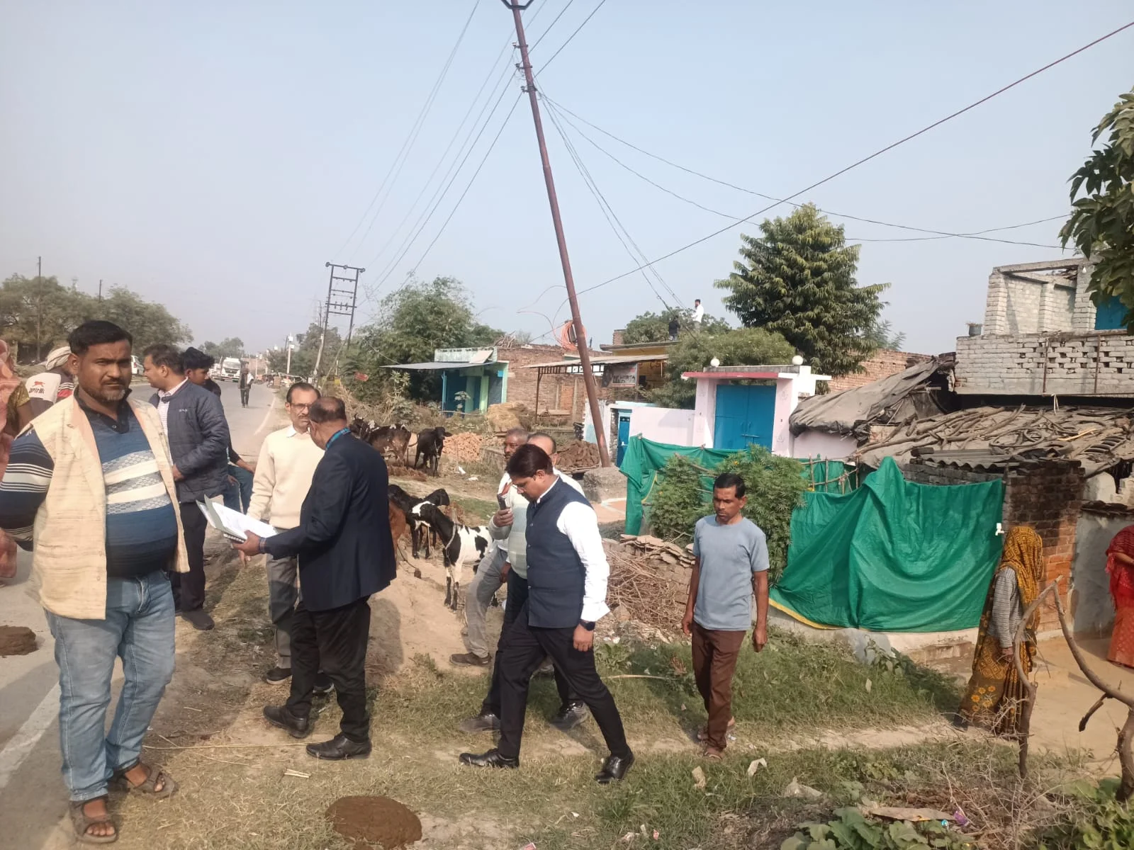 बबेरू,अतर्रा और नरैनी तहसीलों में किया गहन निरीक्षण