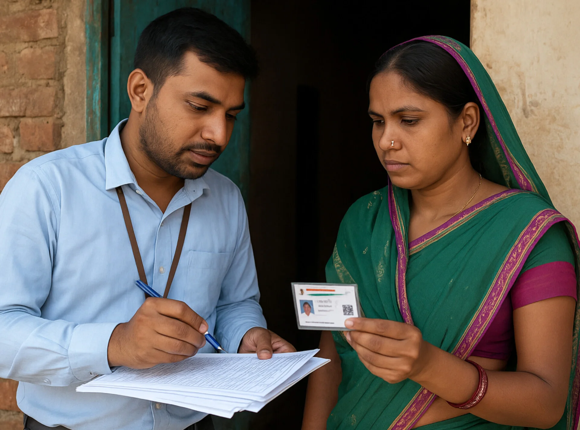 निर्वाचन आयोग के विशेष सॉफ्टवेयर से मिली जानकारी के आधार पर जिलेभर में बीएलओ कर रहे भौतिक जांच