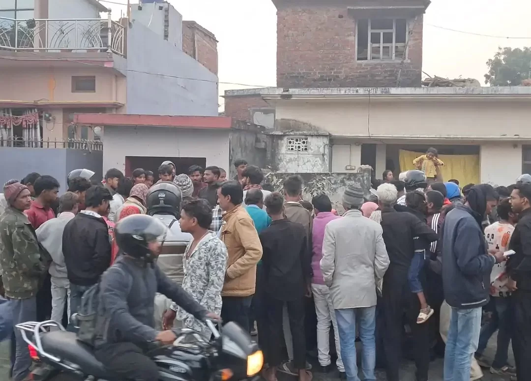 दरहटा गांव के पास बड़ा हादसा