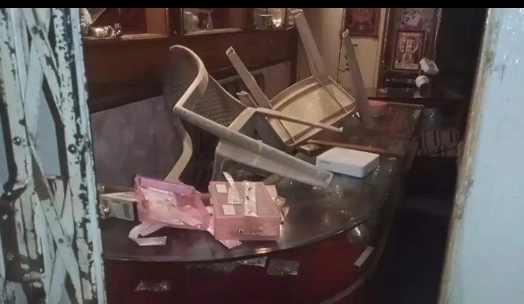 सिरोही सदर बाजार में ज्वैलरी शॉप चोरी, 20 मिनट में लाखों की लूट