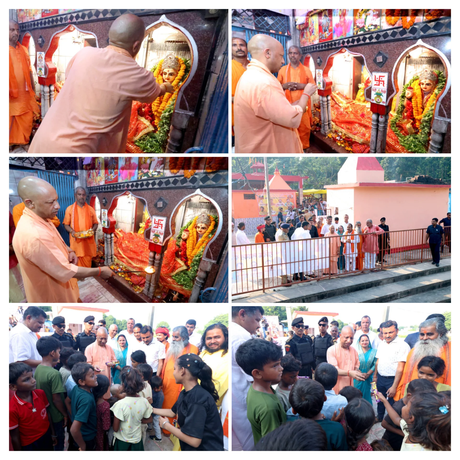 शारदीय नवरात्र की सप्तमी पर कुसम्ही जंगल पहुंचे मुख्यमंत्री, कुंड और परिसर का किया निरीक्षण