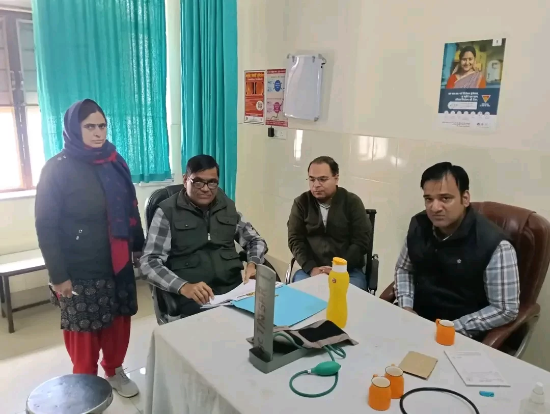 पीएचसी ताजसर को किया राज्य स्तरीय मूल्यांकन के लिए विशेष रूप से नामित