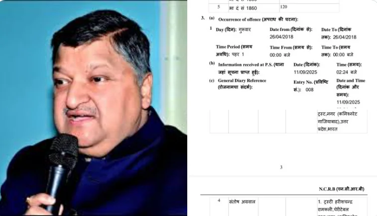 बीजेपी के पूर्व राज्यसभा सांसद और HRIT यूनिवर्सिटी के कुलपति अनिल अग्रवाल
