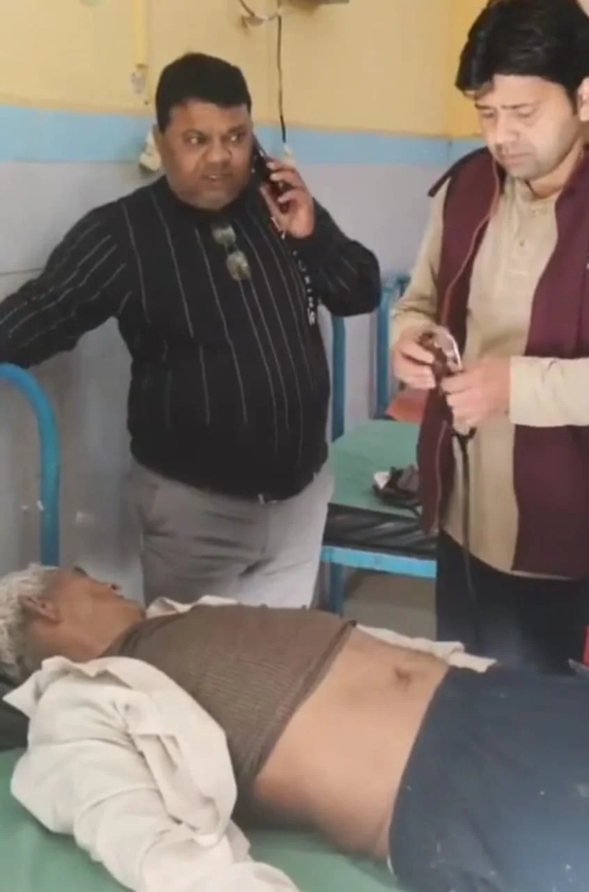 खेत पर पानी लगाते समय हुआ हादसा