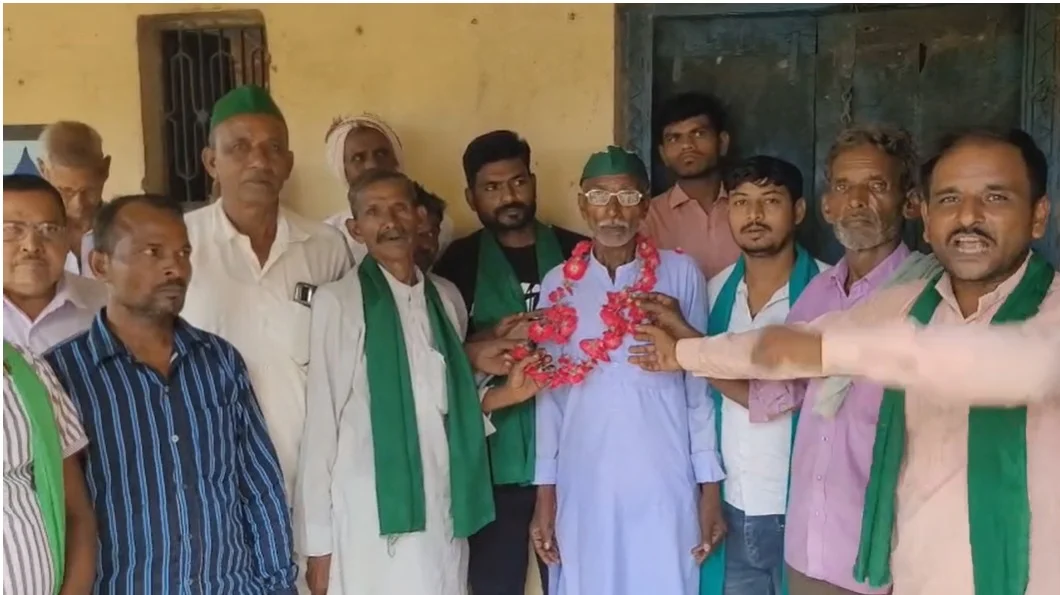 भारतीय किसान यूनियन बीआरएसएस का सम्मान समारोह बिसौली के विधान नगला में भव्य रूप से आयोजित