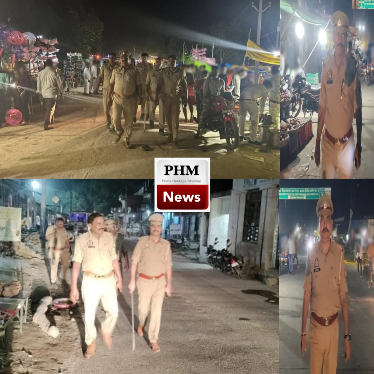 गली-गली में 'वॉकिंग शो ऑफ फोर्स', अपराधियों की रूह काँपी!
