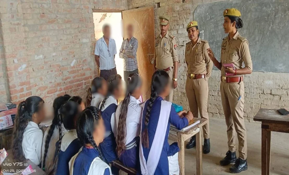 महेवाघाट पुलिस ने महिलाओं को  सशक्त बनाने का चलाया अभियान