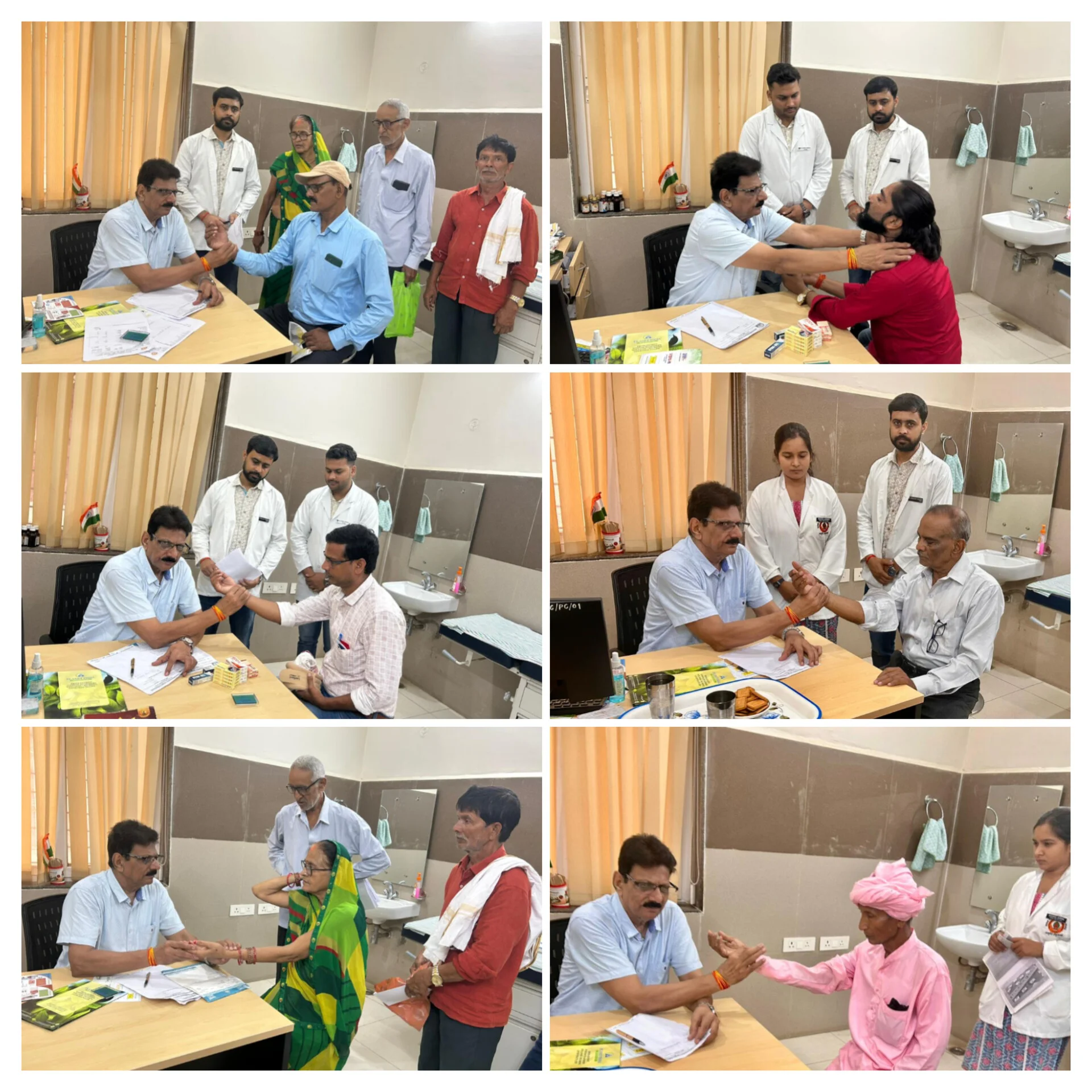 एमजीयूजी परिसर स्थित महंत दिग्विजयनाथ आयुर्वेद चिकित्सालय में विशेष ओपीडी, डॉ. जी.एस. तोमर ने दिए परामर्श