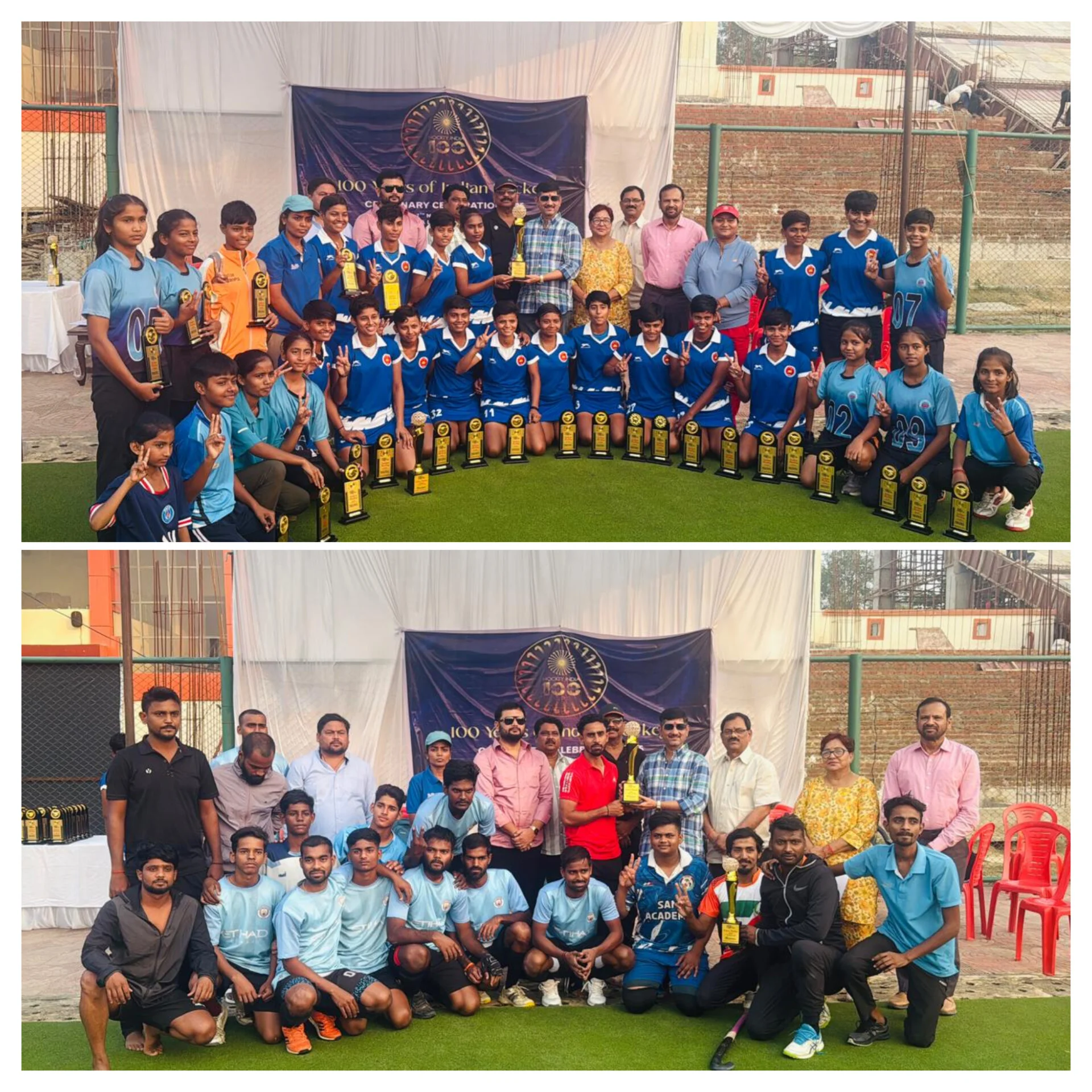 नीलसन स्पोर्ट्स स्टेडियम में शताब्दी वर्ष के उपलक्ष्य में हुआ भव्य आयोजन, खिलाड़ियों में दिखा जोश और खेल भावना