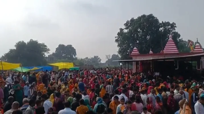 देव उठानी एकादशी पर दशा रानी मंदिर में उमड़ा भक्तों का जन सैलाब