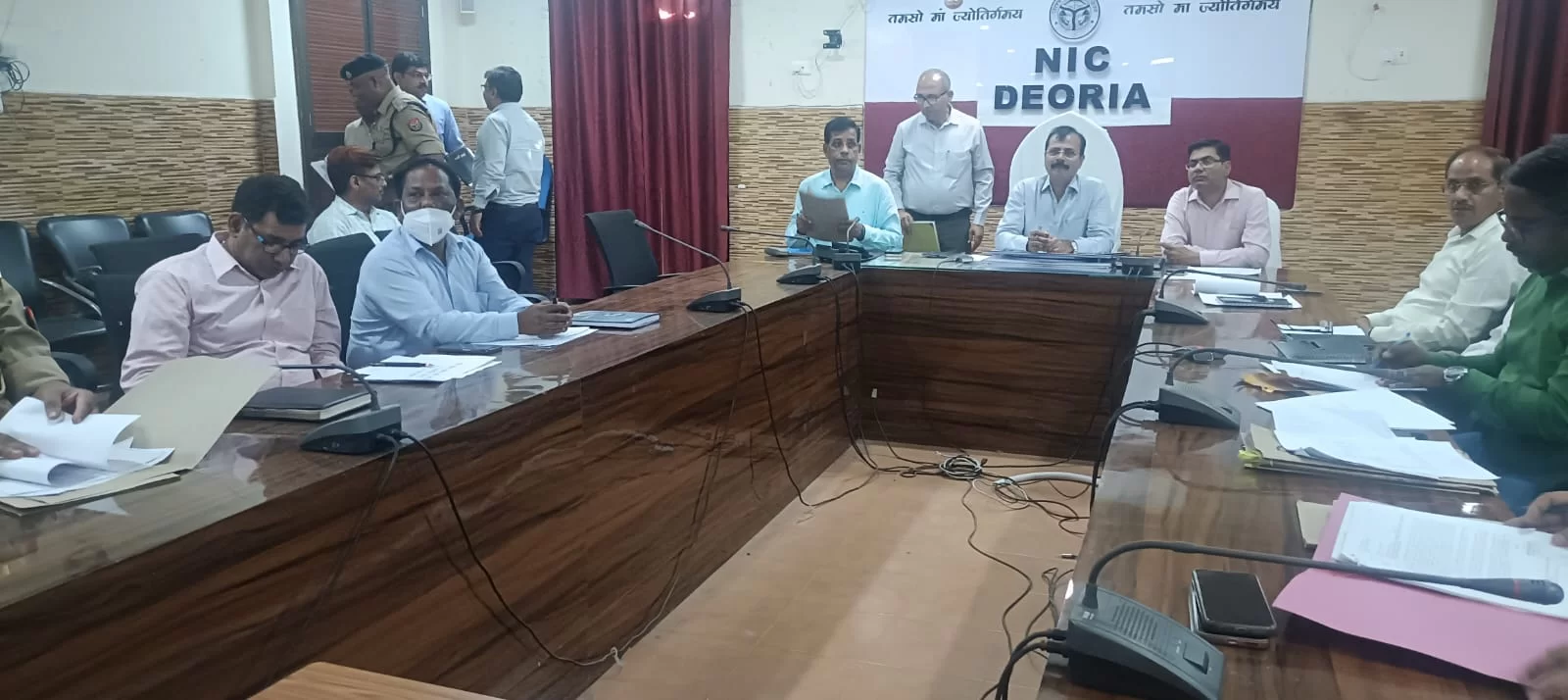 स्तरीय समीक्षा बैठक आयोजित