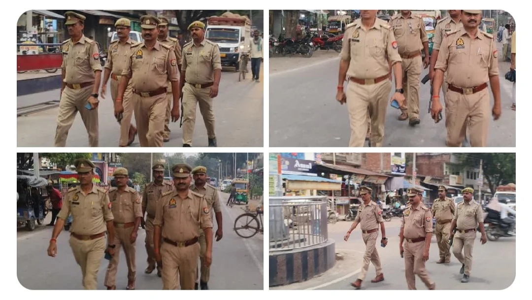 Kaushambi Police Foot Patrol: SP निर्देश पर चला शांति मिशन, आमजन को मिला भरोसा