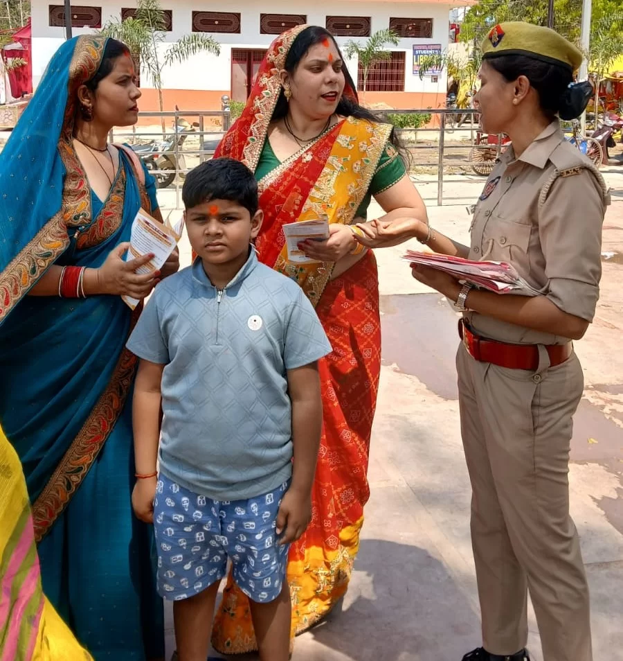 मिशन शक्ति फेज-5.0 के तहत पुलिस विभाग सक्रिय