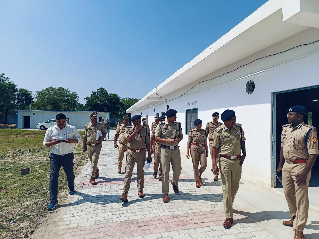 RTC-2025 बैच के रिक्रूट आरक्षियों के प्रशिक्षण कार्यक्रम की गहन समीक्षा की और व्यवस्थाओं का जायजा लिया