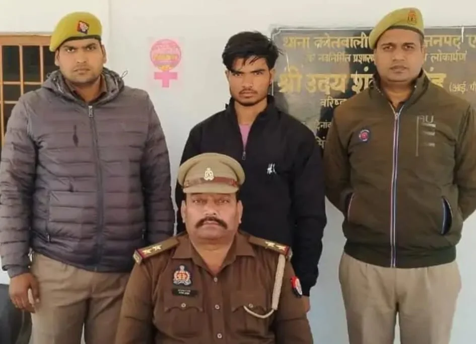 पिलुआ पुलिस की कार्रवाई