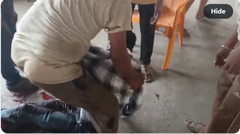दो लोग गोली लगने से घायल