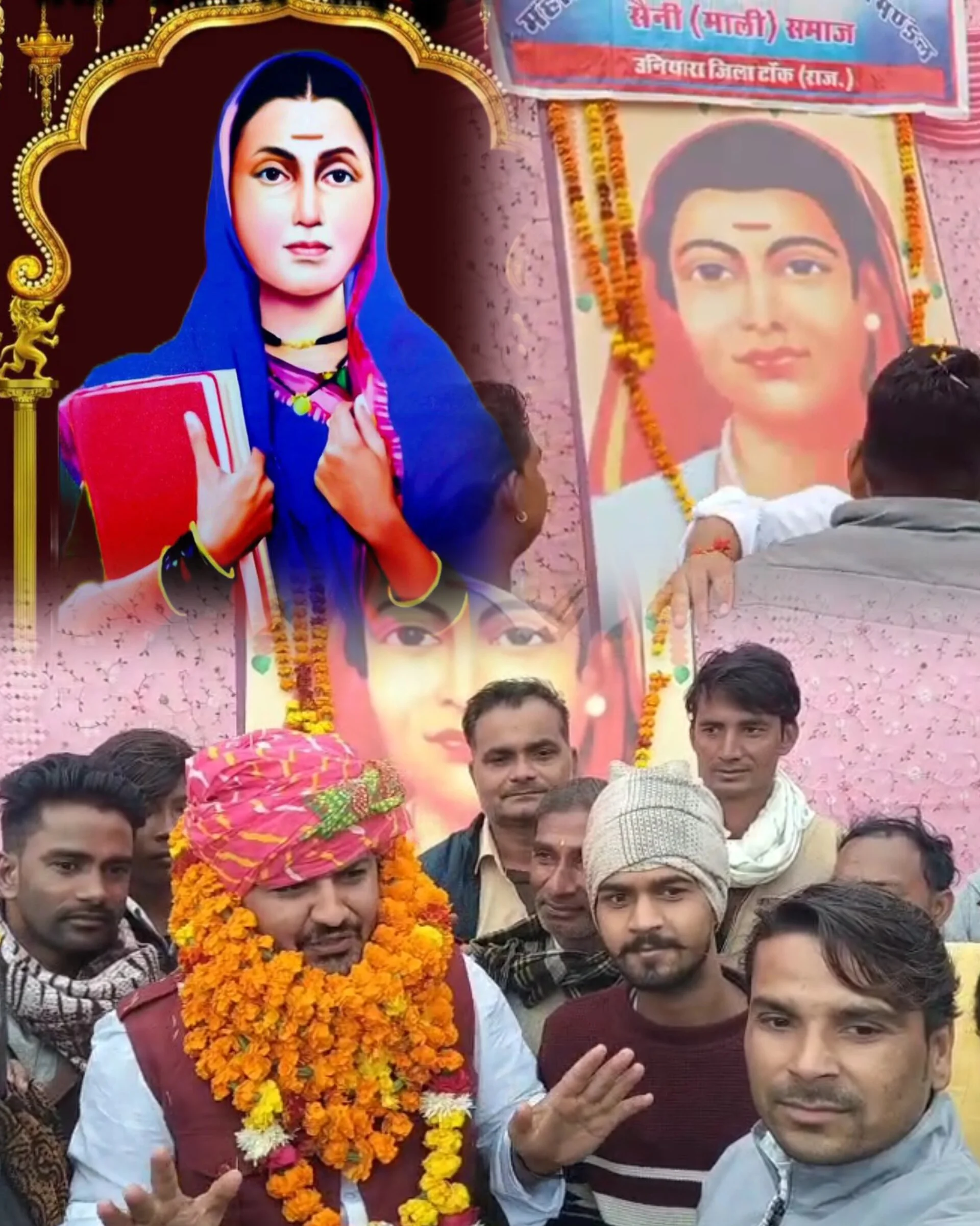 बाइक रैली निकालकर किया शक्ति प्रदर्शन