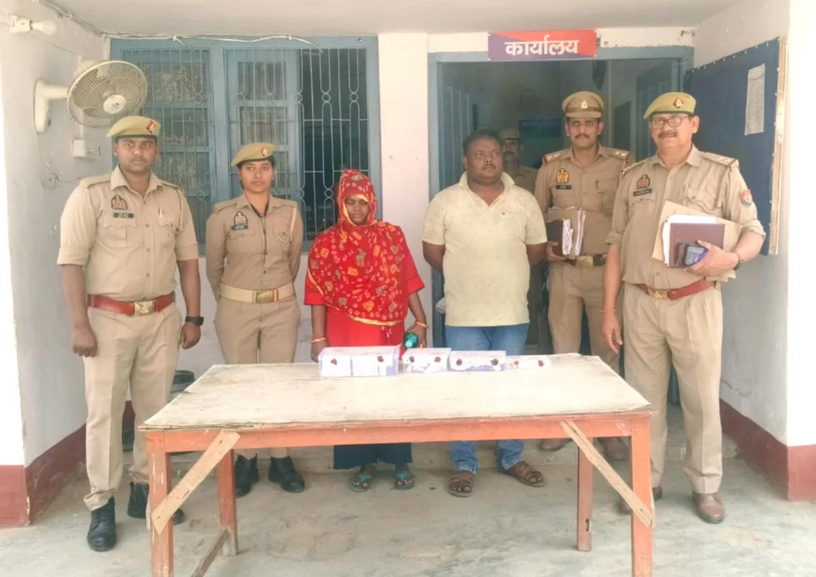 नकद समेत दंपती और एक बाल अपचारी गिरफ्तार