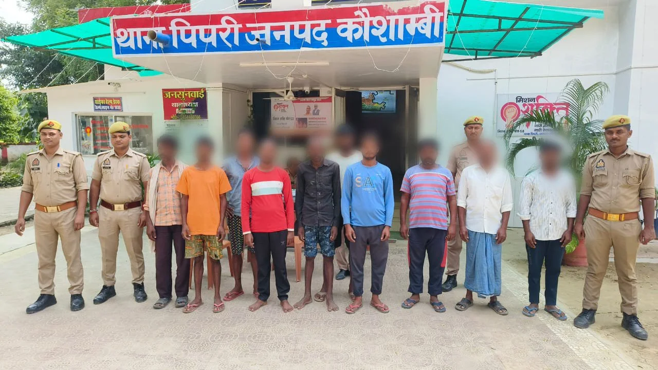 एसपी कौशाम्बी के निर्देश पर चला अभियान, गांव करसेदा में मारपीट और गोलीकांड के आरोपी गिरफ्तार