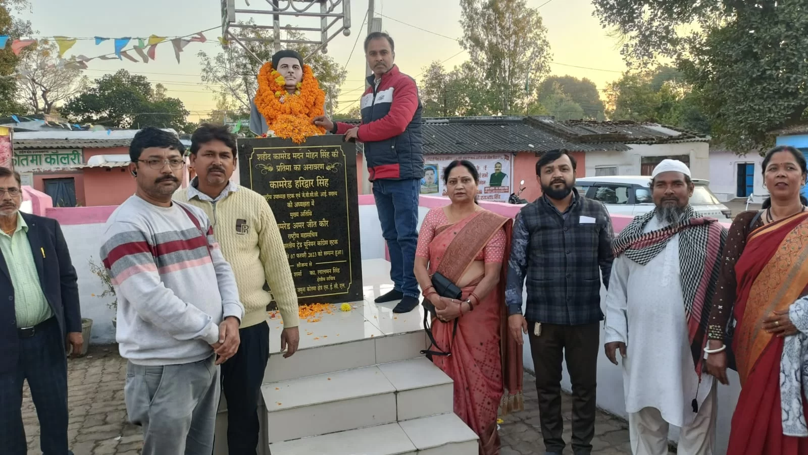 जमुना–कोतमा क्षेत्र में शहादत दिवस पर उमड़ा जनसमर्थन