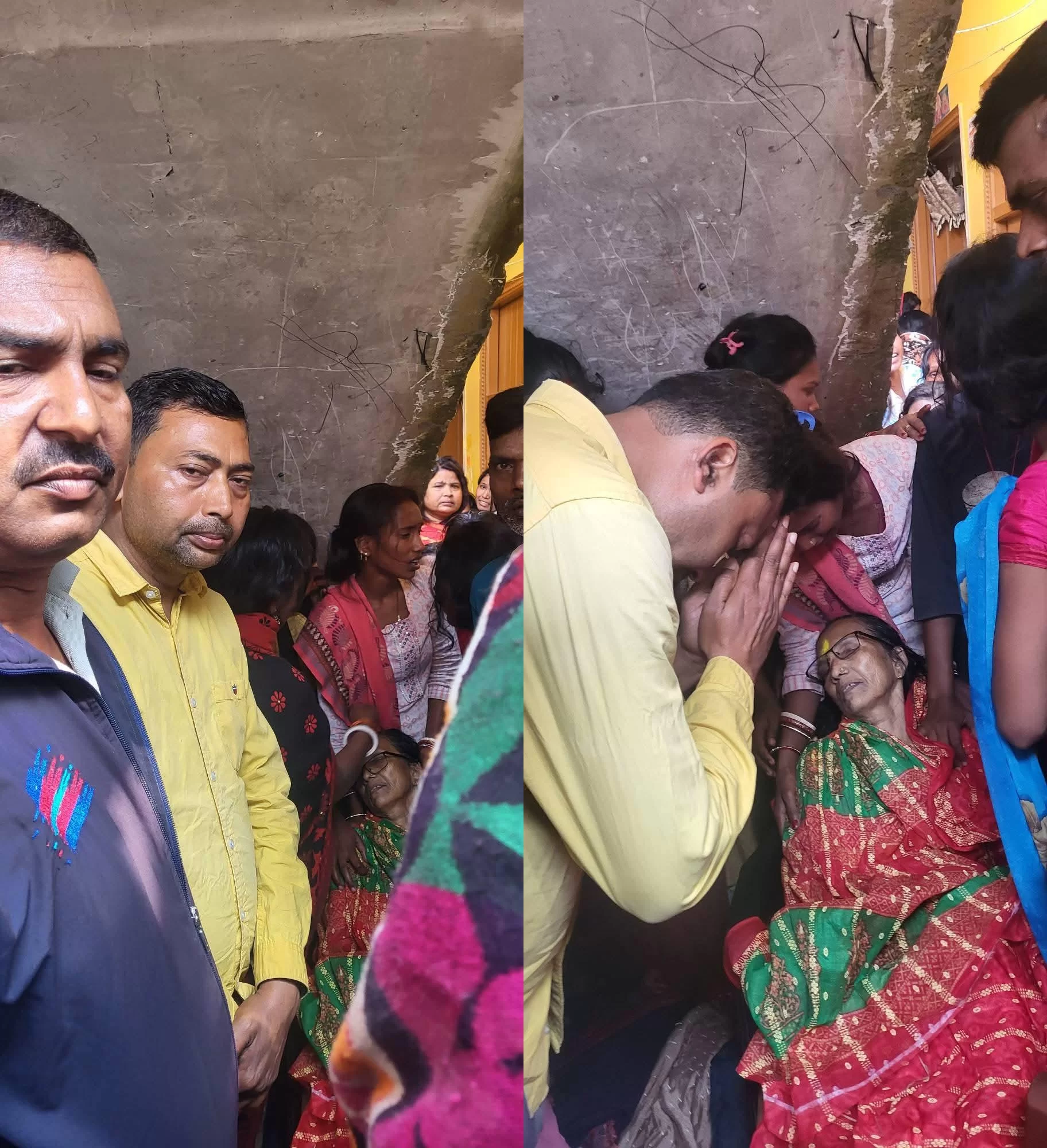 मनोज पासवान की माता जी के निधन पर मुख्य पार्षद ने जताई संवेदना