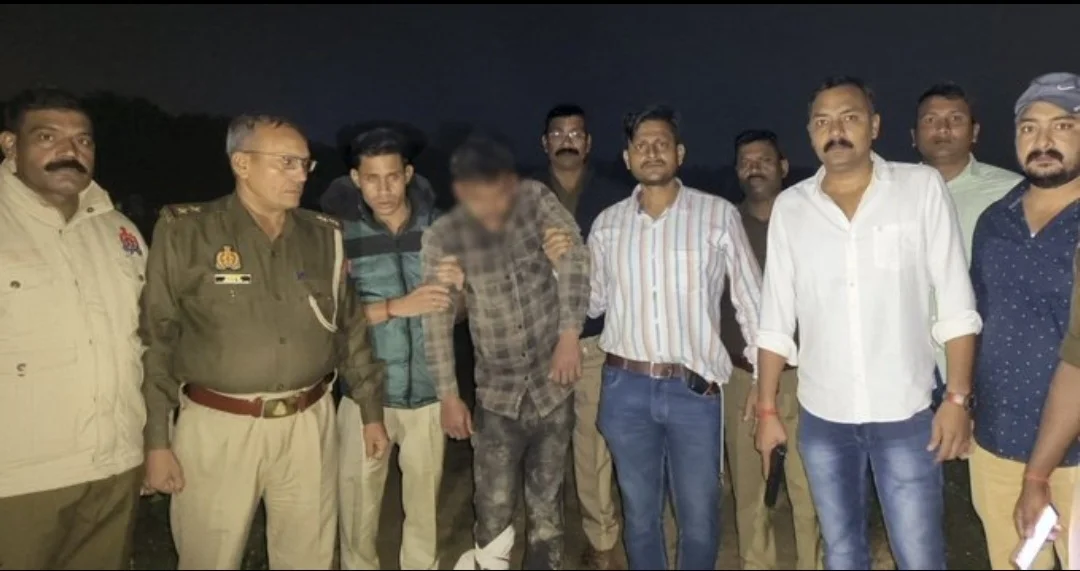 गौकाशी के आरोपियों से पुलिस मुठभेड़, एक घायल, दूसरा गिरफ्तार