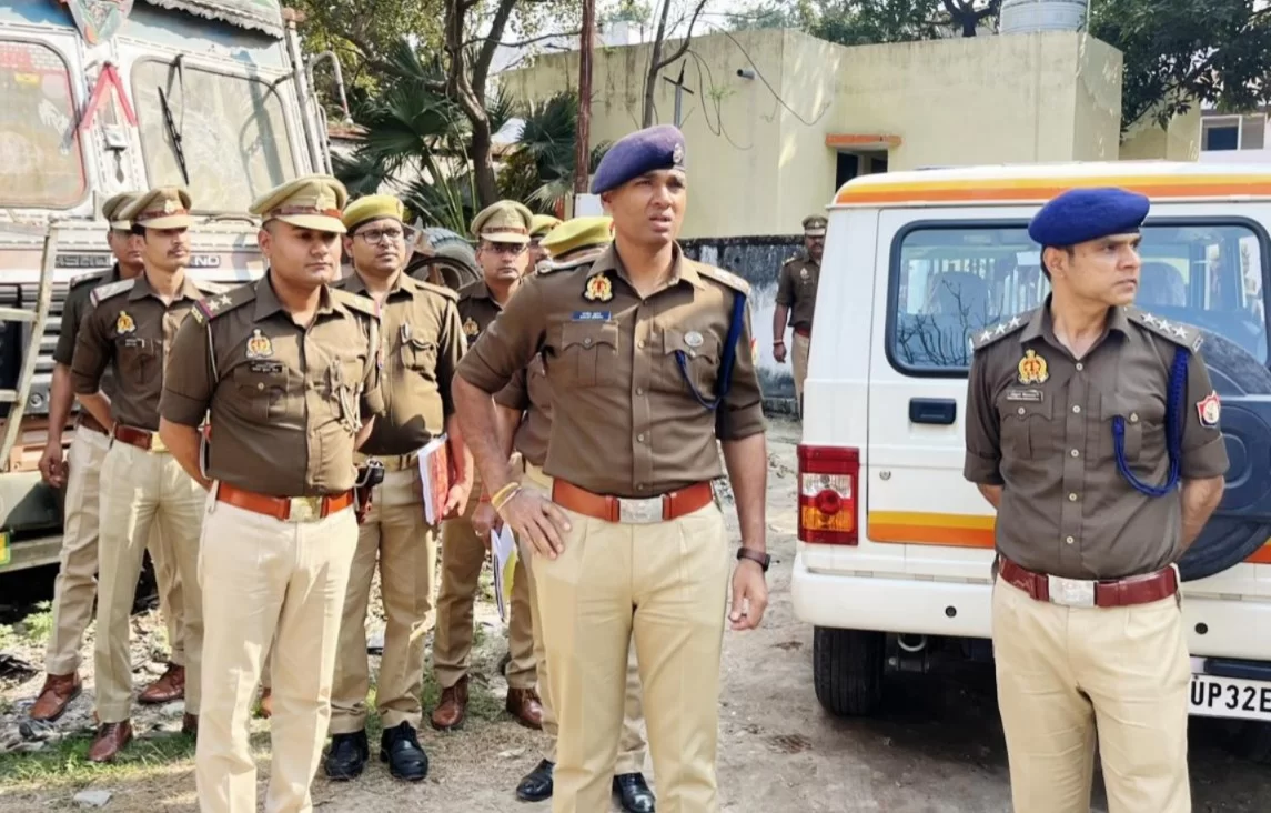 थाना बनकटा का वार्षिक निरीक्षण किया