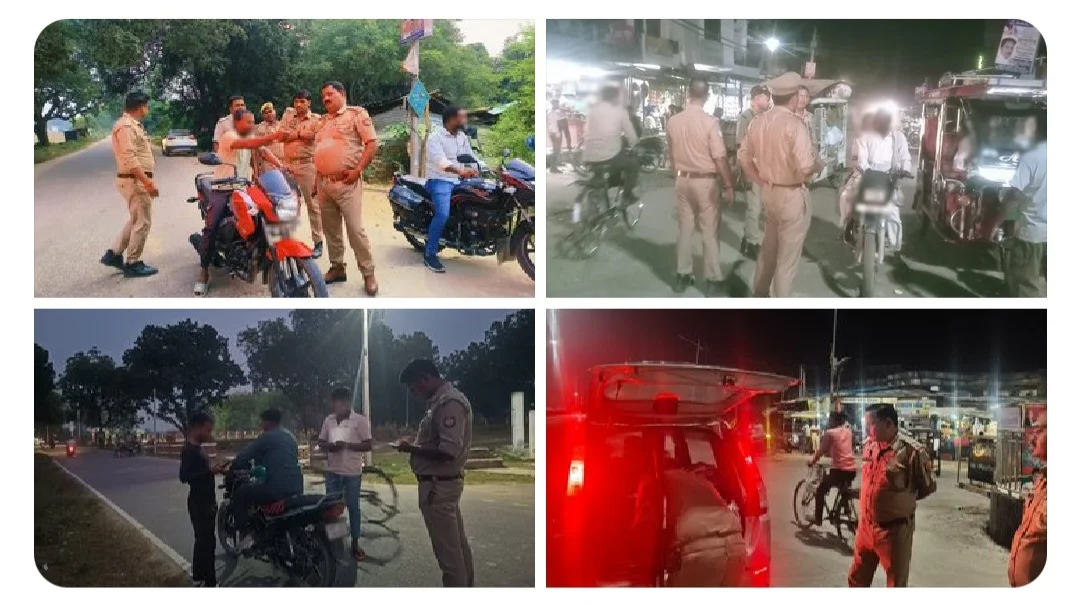 एसपी कौशाम्बी के निर्देश पर जिलेभर में चला चेकिंग अभियान, बढ़ाई गई सुरक्षा सतर्कता