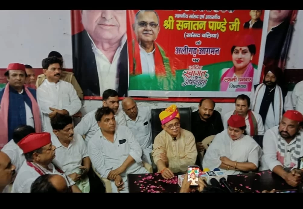 सांसद सनातन पांडे ने भाजपा सरकार पर लगाए आरोप