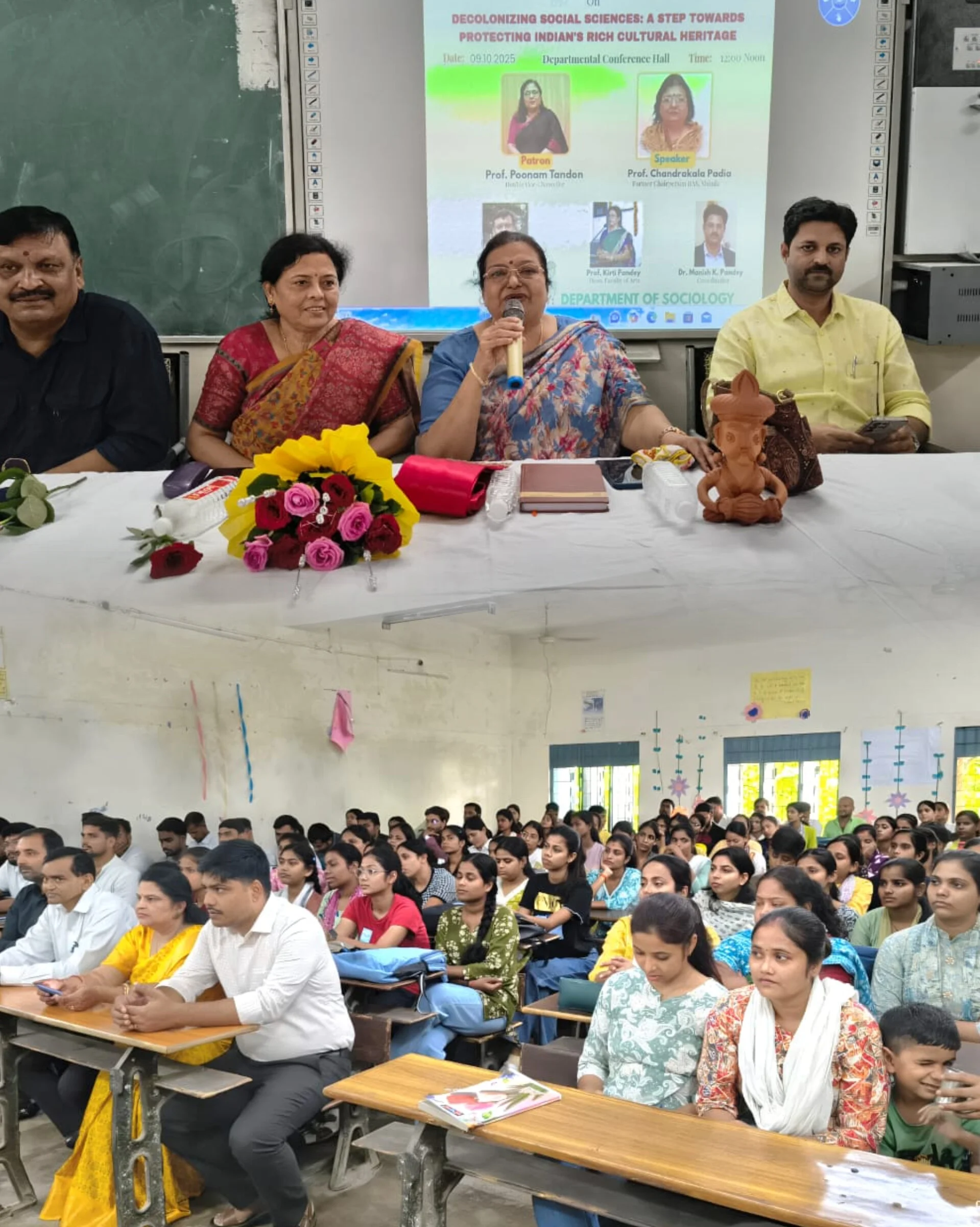 डिकोलोनाइजिंग सोशल साइंसेज विषयक व्याख्यान में भारत को केवल राष्ट्र नहीं, बल्कि उच्च चेतना का प्रतिनिधि बताया