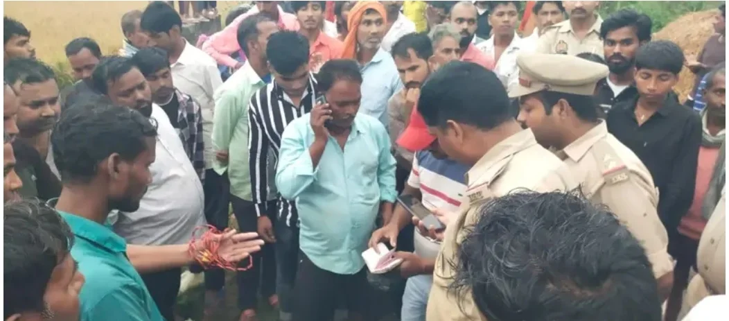 पूरे गाँव में छाया मातम