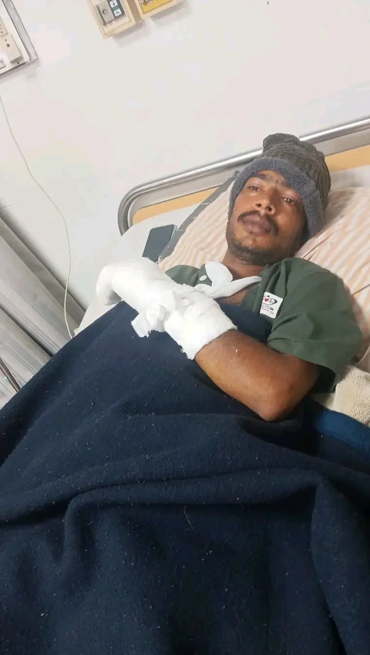 सिकडोला बड़ा गांव में दर्दनाक हादसा, हाथ में आए 9 टांके