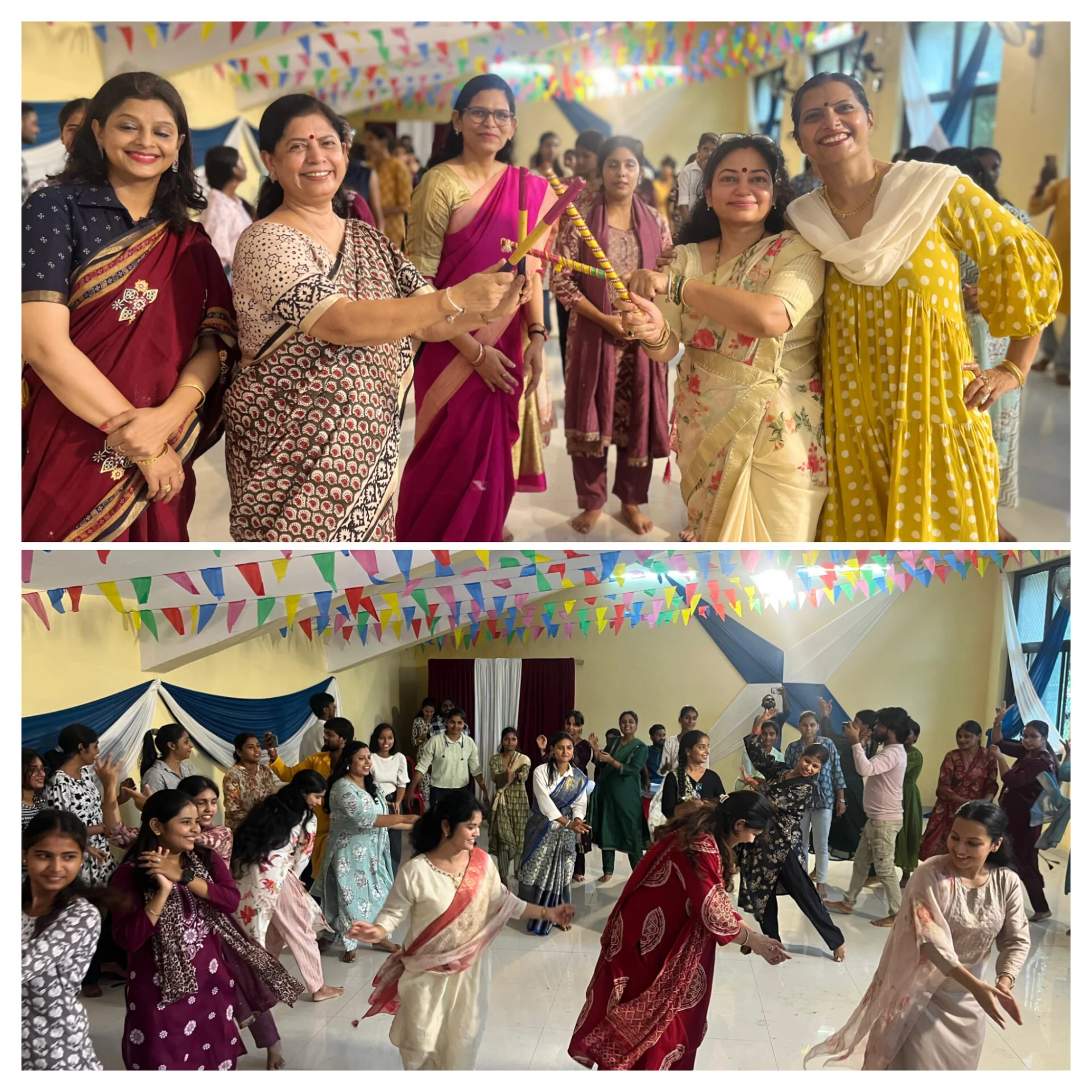 सांस्कृतिक क्लब “तरंग” के तत्वावधान में दीप प्रज्ज्वलन से हुआ कार्यक्रम का शुभारंभ, विद्यार्थियों और शिक्षकों की रही बड़ी उपस्थिति