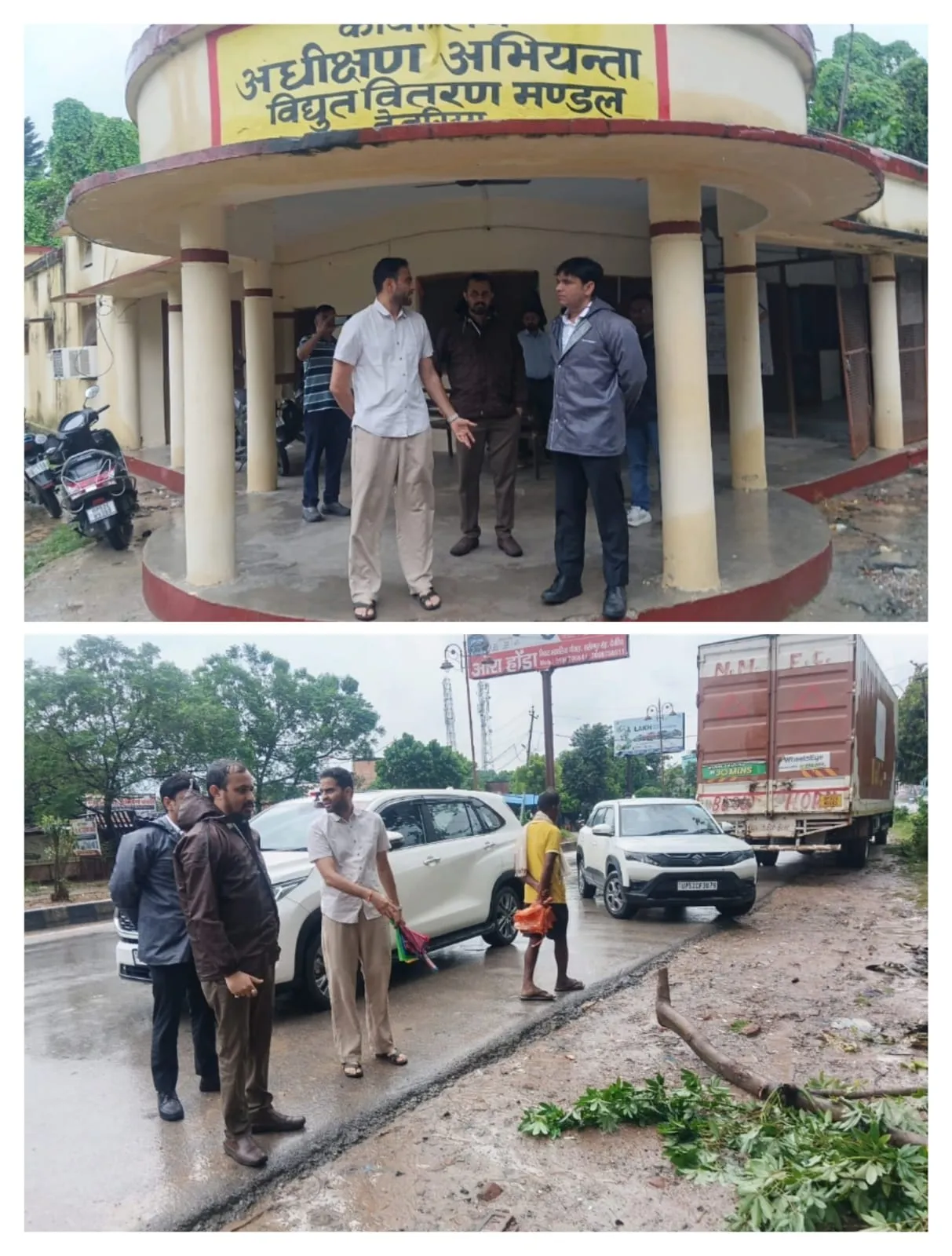 सड़क पर गिरी पेड़ की टहनी तत्काल हटवाई, बहाल कराया आवागमन