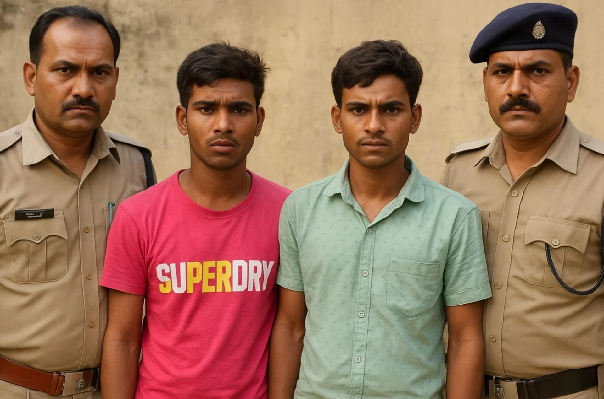गगहा क्षेत्र में वाइक सवार युवकों ने छीनी मोबाइल, वाइक खराब होने पर ग्रामीणों ने दो को पकड़कर पुलिस के हवाले किया