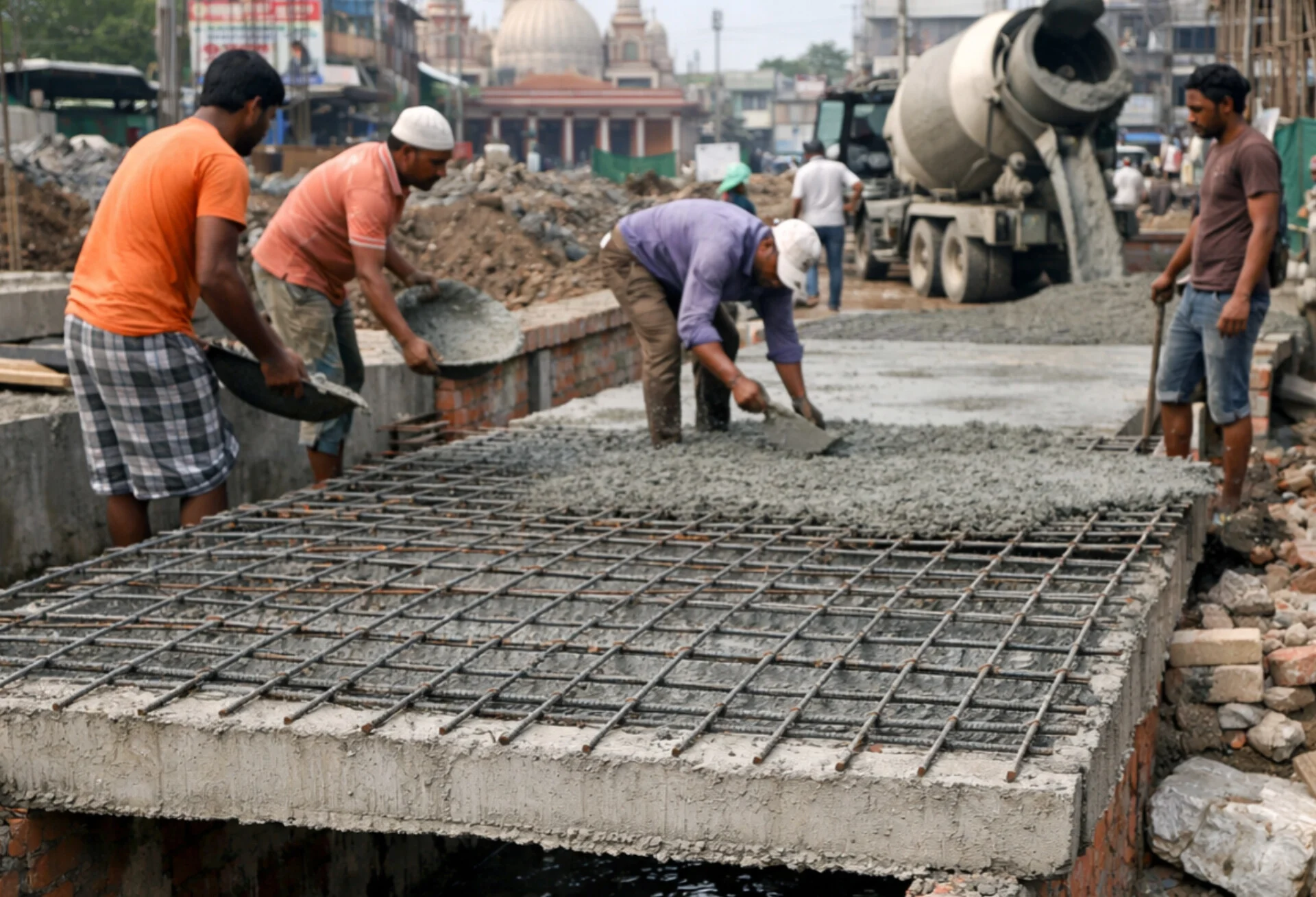 छह इंच स्लैब में दो सूत के सरिया के इस्तेमाल पर आपत्ति, 800 करोड़ की परियोजना में भ्रष्टाचार और लापरवाही के आरोप