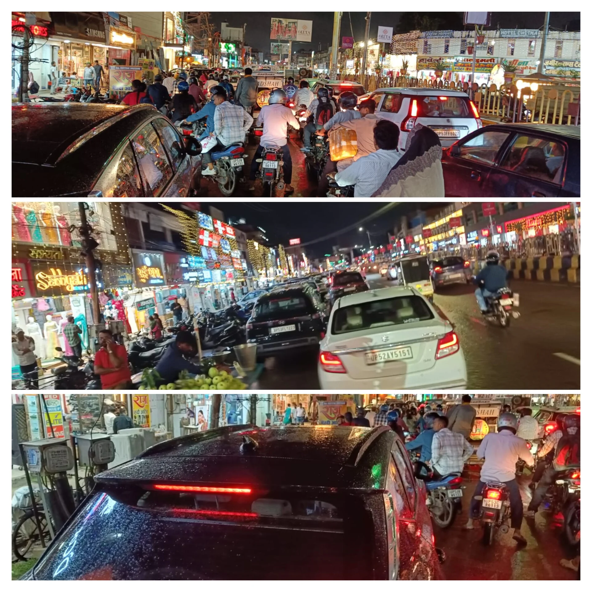 सड़क किनारे अवैध पार्किंग से जाम की स्थिति गंभीर, नागरिक बोले – सख्त कार्रवाई और जुर्माना ही समाधान